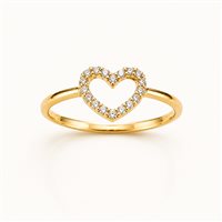 Anello Vidali Gioielli Donna in Oro giallo Zircone ANOR-98-34 - ANOR-98-34